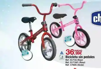 Bicicleta sin pedales chicco