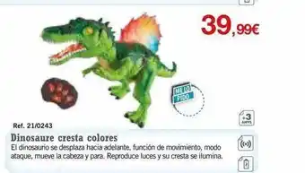DRIM Dinosaure cresta colores oferta