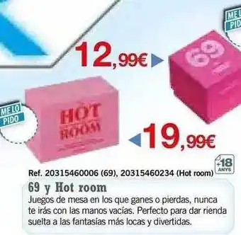 DRIM 69 y hot room oferta