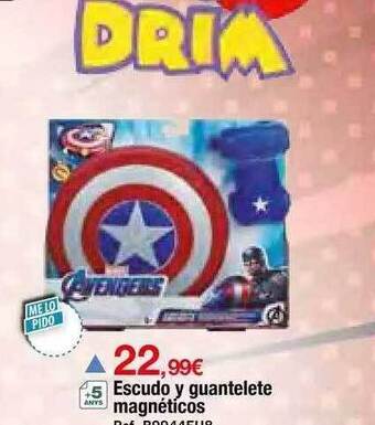 DRIM Escudo y guantelete magnéticos oferta