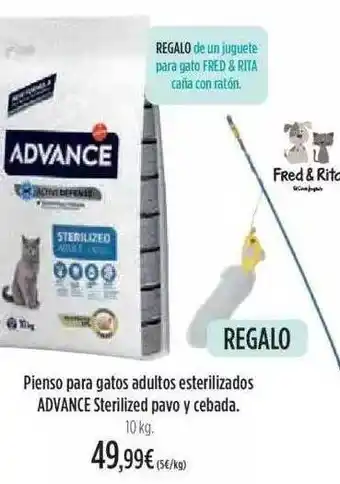 El Corte Inglés Pienso para gatos adultos esterillizados advance sterillized pavo y cebafda oferta