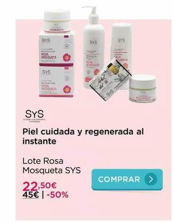 Lote rosa mosqueta sys
