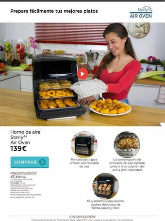 La tienda en casa Horno de aire starlyf air oven oferta