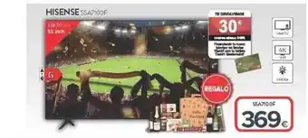 Tien 21 Hisense 55a7100f oferta