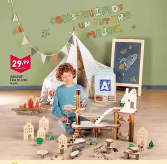 ALDI Mundo diver casa del árbol oferta