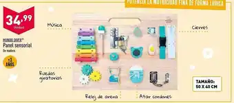 ALDI Mundo diver panel sensorial oferta