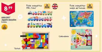ALDI Mundo diver juguete educativo oferta