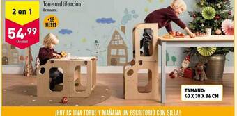ALDI Torre multifunción oferta
