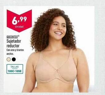 ALDI Queentex sujetador reductor oferta