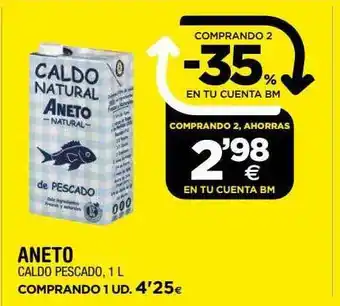 BM Supermercados Aneto clado pescado oferta