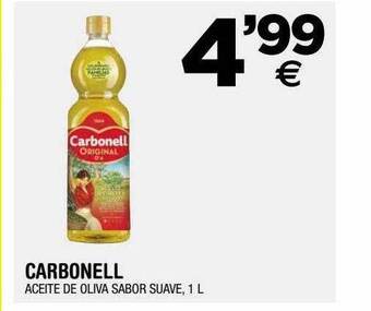 BM Supermercados Carbonell aceite de oliva sabor suave oferta