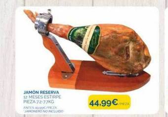 Cash Ecofamilia Jamón reserva oferta