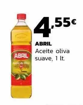 Supermercados Lupa Abril aceite oliva suave oferta