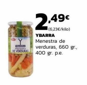 Supermercados Lupa Ybarra menestra de verduras oferta