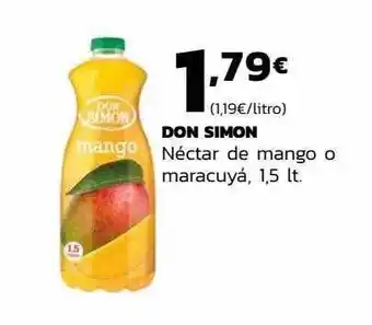 Supermercados Lupa Don simon néctar de mango o maracuyá oferta