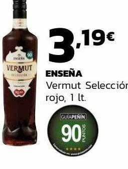 Supermercados Lupa Enseña vermut selección rojo oferta