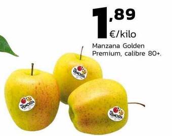 Supermercados Lupa Manzana golden premium calibre 80+ oferta