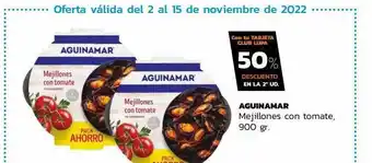 Supermercados Lupa Aguinamar mejillones con tomate oferta