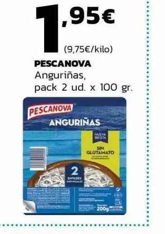 Supermercados Lupa Pescanova anguriñas pack 2 oferta