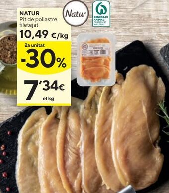 Caprabo Pechuga de pollo oferta