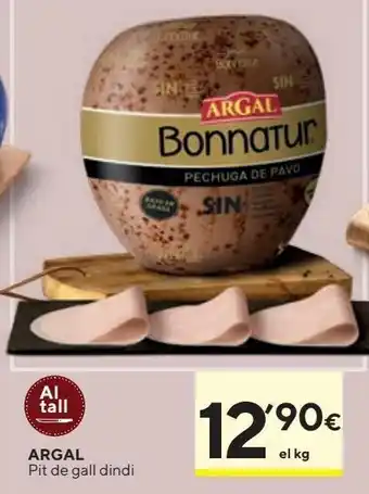 Caprabo Pechuga de pavo argal oferta