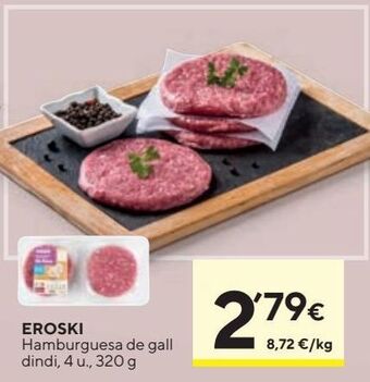 Caprabo Hamburguesas eroski oferta