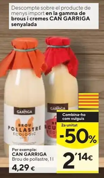 Caprabo Caldo de pollo oferta
