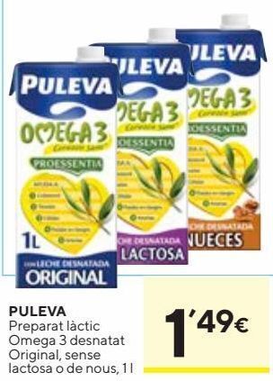 Caprabo Preparado lácteo puleva oferta