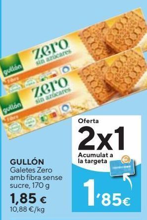 Caprabo Galletas gullón oferta