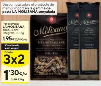 Caprabo Pasta la molisana oferta