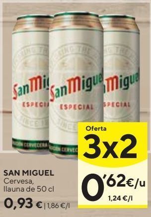 Caprabo Cerveza san miguel oferta