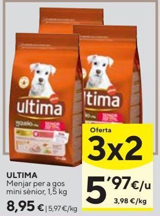Caprabo Comida para perros última oferta