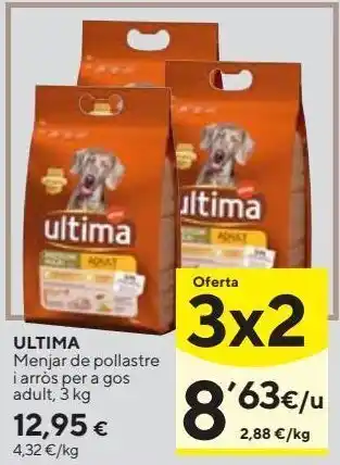Caprabo Comida para perros última oferta