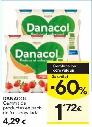 Caprabo Danacol danone oferta