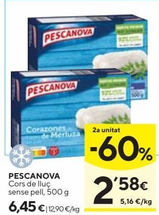 Caprabo Merluza pescanova oferta
