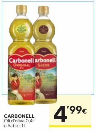 Caprabo Aceite de oliva carbonell oferta