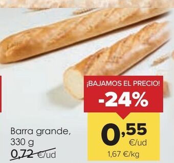 Autoservicios Familia Barra grande oferta