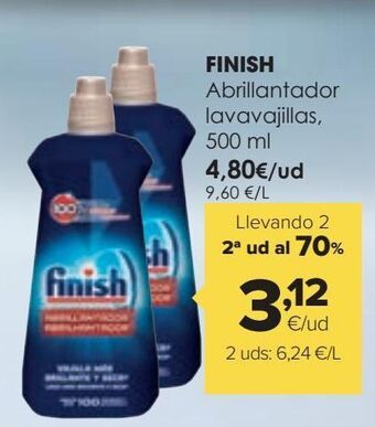 Autoservicios Familia Finish abrillantador lavavajillas oferta