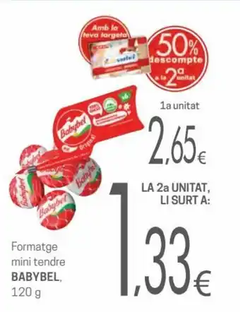 Valvi Supermercats Babybel oferta