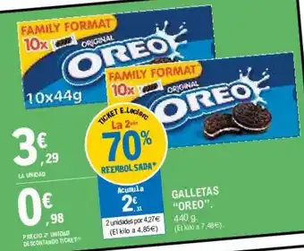 E.Leclerc "Oreo" Galletas 440g oferta