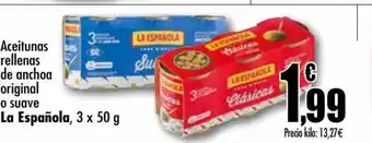 UDACO Aceitunas Rellenas De Anchoa Original o Suave oferta