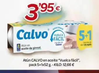 Alsara Supermercados Atun Calvo En Aceite "Vuelca Facil" Pack 5+1x52 g oferta