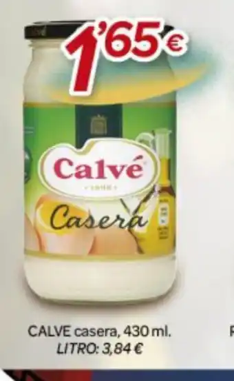 Alsara Supermercados Calve Casera, 430 ml Litro oferta