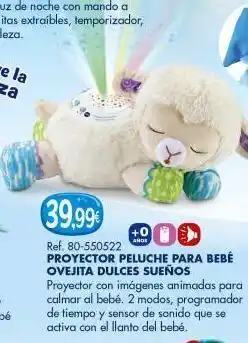 Todojuguete 39.99€ ref. 80-550522 proyector peluche para bebé ovejita dulces sueños proyector con imágenes animadas para calmar al bebé oferta