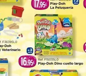Todojuguete +3 aros 16.95€ 17,95€ play-doh play-doh dingo la peluquería fo that the ref. f15035lo play-doh dino cuello largo oferta