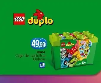 Todojuguete Lego duplo 49,99€ 10914 caja de ladrillos deluxe +18 meses duplo www carc 1/+ oferta