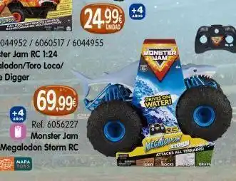 Lution combi come milton 69,99€ ref. 6056227 monster jam megalodon storm rc aros mapa toys 24.99€ a monster mam d