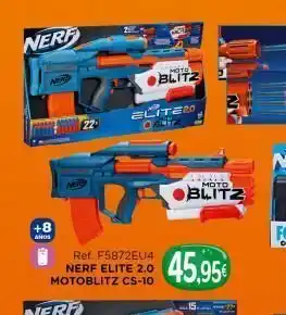 Todojuguete Nerf +8 años 22. ref. f5872eu4 nerf elite 2.0 motoblitz cs-10 moto blitz elitero obliz 45.95€ park. moto blitz oferta