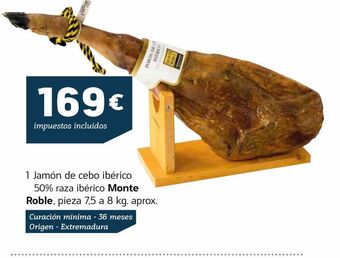 HiperDino Jamón ibérico de cebo oferta