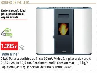 Bauhaus Estufa de pellet oferta